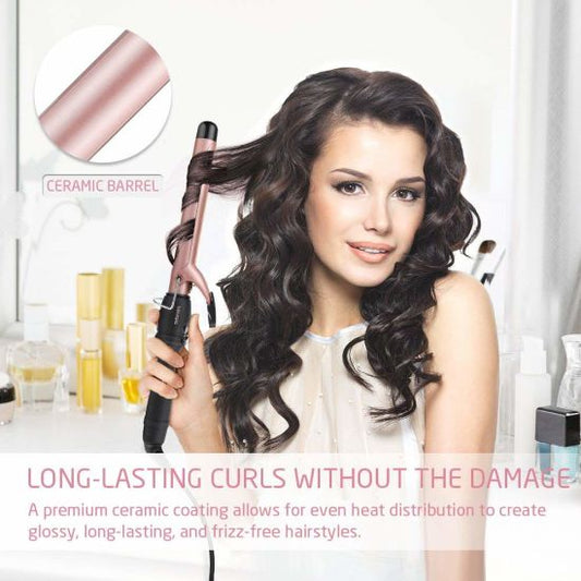 Professional Ceramic Tourmaline Hair Curling Iron