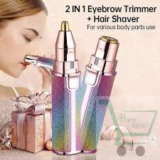 2 In 1 Flawless Facial And Eyebrow hair Remover trimmer